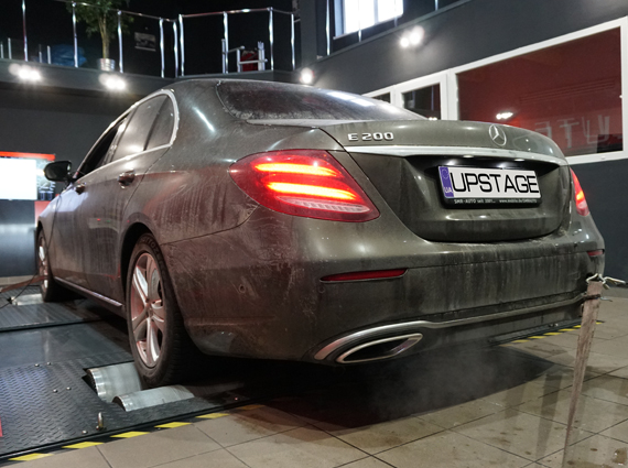 чип тюнинг мерседес е200