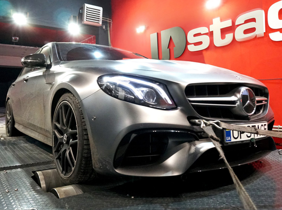 чип тюнинг Mercedes Benz E63S AMG