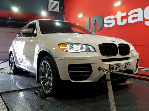 чип тюнинг BMW X6 M50D