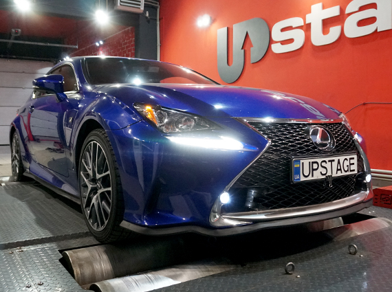 чип тюнинг Lexus RC 200T