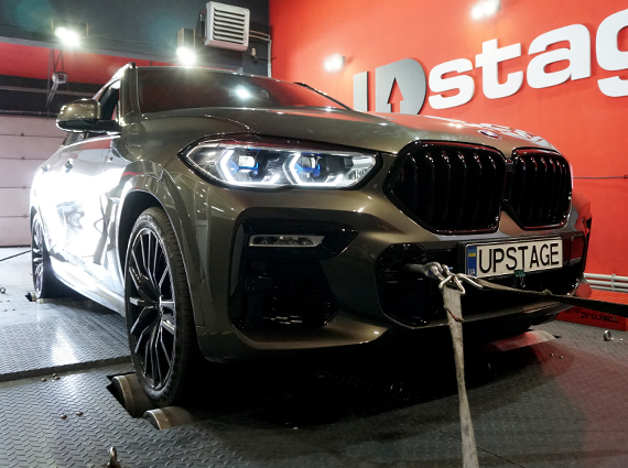 чип тюнинг BMW X6 M50d G06