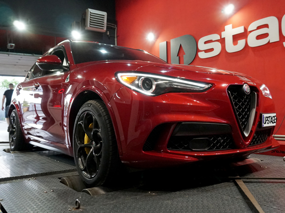 чип тютнинг Alfa Romeo Stelvio 2.9 V6 Turbo