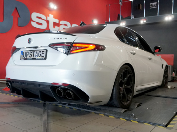 чип тюнинг Alfa Romeo Giulia 2.9 V6 Turbo